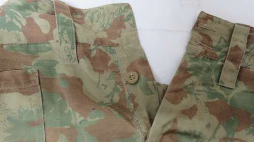 South African Police Camo Shorts As Worn By Koevoet, STF and ISU. Size Unknown.