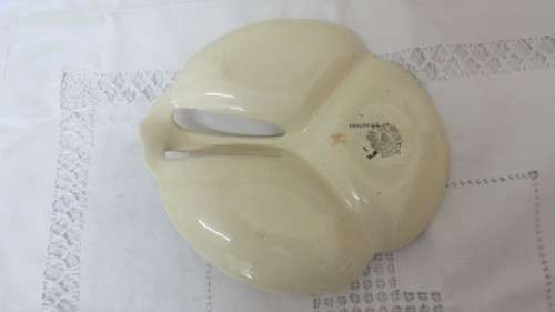 Lovely Vintage Art Deco Burleigh Ware `Fragrance` Pattern Three Section Dish With Handle