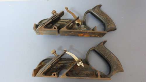 Two Vintage Stanley N0.78 Rebate Planes. Made in England. SOLD AS IS.