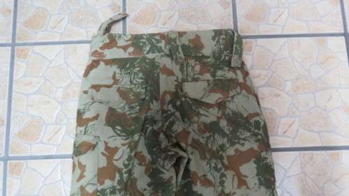 SADF /Koevoet/SAPS TIN Size 34 Camouflage Long Pants. Excellent Condition.