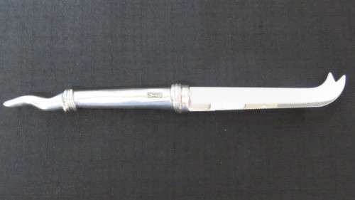 Superb Vintage Carrol Boyes (1954-2019) S. Africa `Wave` Cheese Knife. Pewter Handle. L: 22,5cm
