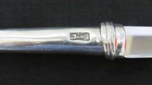 Superb Vintage Carrol Boyes (1954-2019) S. Africa `Wave` Cheese Knife. Pewter Handle. L: 22,5cm