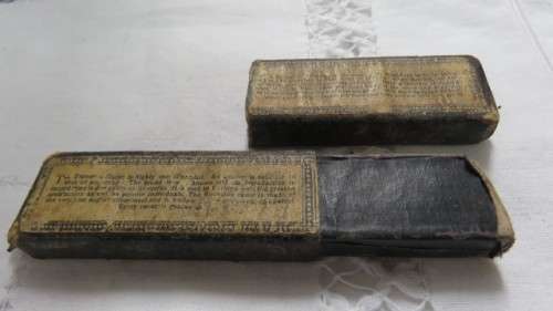 Vintage Old Pre-War German Bismark Solingen Straight Razor With Original Box
