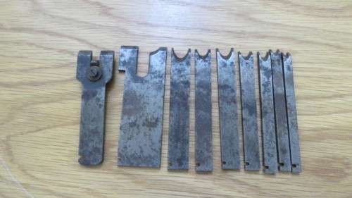 Vintage Cutter Blade Set Plane Parts