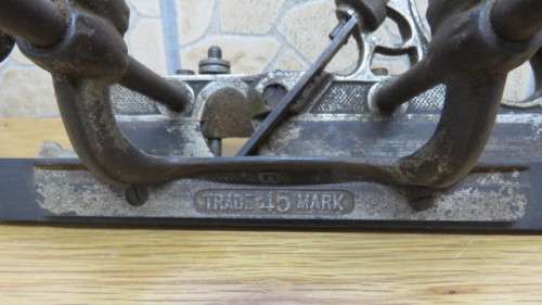 Antique Stanley Rule and Level Co. New Britain No.45 Combination Plane