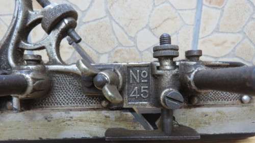 Antique Stanley Rule and Level Co. New Britain No.45 Combination Plane