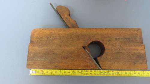 Antique Moulding Wood Plane Carpenters Tool