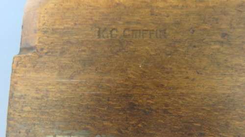 Antique Moulding Wood Plane Carpenters Tool