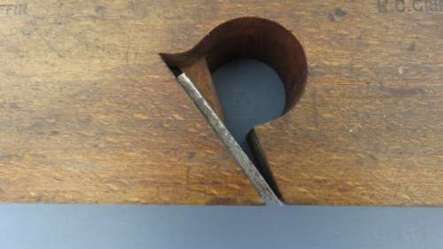 Antique Moulding Wood Plane Carpenters Tool