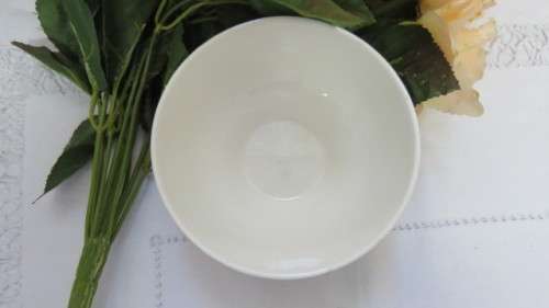 Lovely Vintage Swinnertons Staffordshire Nestor Vellum Ironstone Sugar Bowl H: 6cm D: 13,5cm