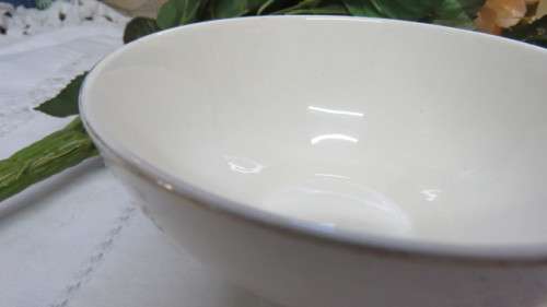Lovely Vintage Swinnertons Staffordshire Nestor Vellum Ironstone Sugar Bowl H: 6cm D: 13,5cm