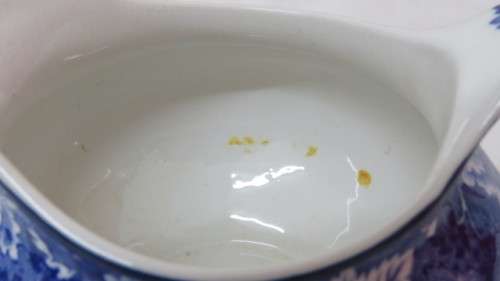 Lovely Vintage Enoch Wood`s `English Scenery` Woods Ware Semi-Porcelain Creamer H: 8,5 cm