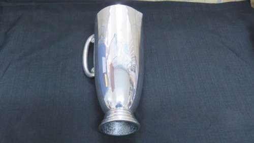 Stunning Vintage Carrol Boyes S. Africa (1954-2019) Large `Wave` Aluminium Water Jug H: 26,5cm