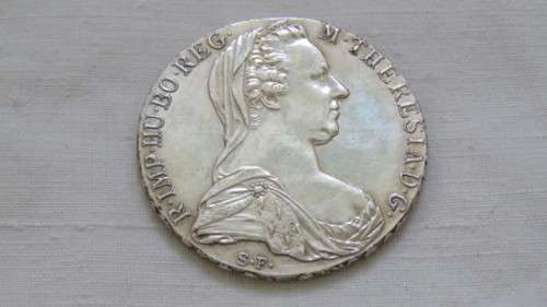 Austria 1780 Silver One Taler Coin 28.1g