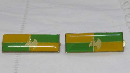Pair of South African Defence Force Balkies/Bar Badges All Pins Intact