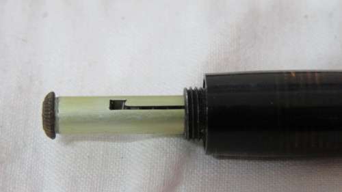 Vintage Parker Vacumatic Black Celluloid Fountain Pen With Parker Nib L: 13 cm