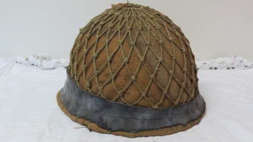 South African Defence Force M63 `Staaldak` Helmet With Webbing
