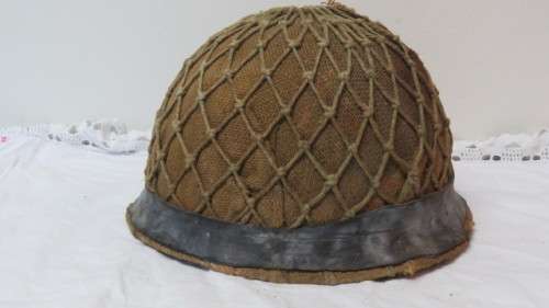 South African Defence Force M63 `Staaldak` Helmet With Webbing