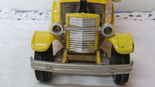 Stunning Vintage Rare Buddy L `Surf n Dump` Hot Rod Pressed Steel Surf Truck L: 27, 5 cm