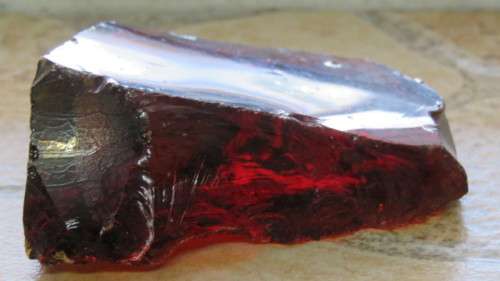 Stunning Golden Sun Amber Andara Monatomic Free Form Crystal 6 x 2,5 x 4 cm