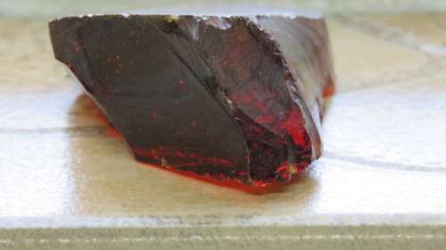 Stunning Golden Sun Amber Andara Monatomic Free Form Crystal 6 x 2,5 x 4 cm