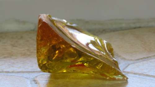 Gorgeous Lemurian Amber Andara Free Form Crystal 6 x 2,5 x 5 cm