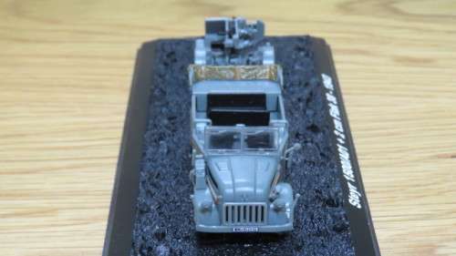 Boxed Amercom Collection Steyr 1500/A01 + 2cm Flak 1943 Military Vehicle Scale 1:72 L: 11,5cm