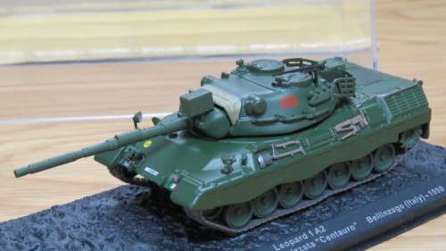 Deagostini Leopard 1 A2 4 Reggimento Carri Brigata Meccanizzata `Centauro` Bellinzago Italy 1998