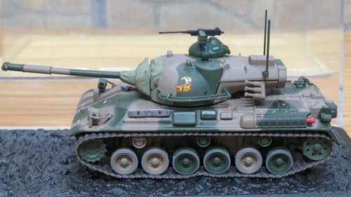 Awesome Boxed Deagostini Type 61 10th Tank Battalion 8th Division Japan 1993 Scale 1:72 L: 12 cm