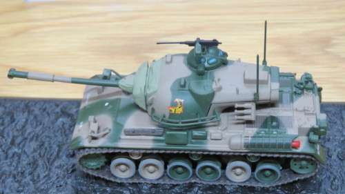 Awesome Boxed Deagostini Type 61 10th Tank Battalion 8th Division Japan 1993 Scale 1:72 L: 12 cm