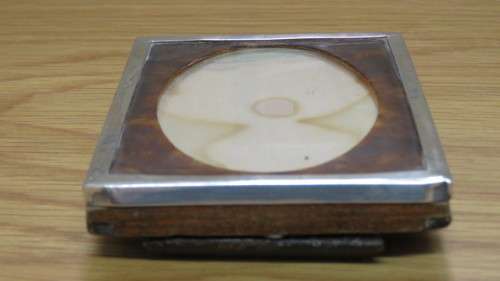 Gorgeous Vintage Hallmarked Sterling Silver/Tortoise Shell Picture Photo Frame 65.6g See Description