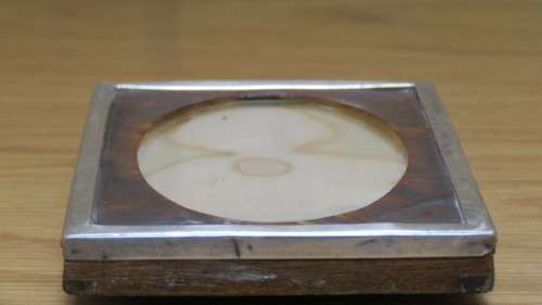 Gorgeous Vintage Hallmarked Sterling Silver/Tortoise Shell Picture Photo Frame 65.6g See Description