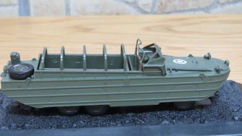 Boxed Amercom Collection GMC DUKW 353 - 1944 U.S. Military Vehicle Scale 1:72 L: 135 mm