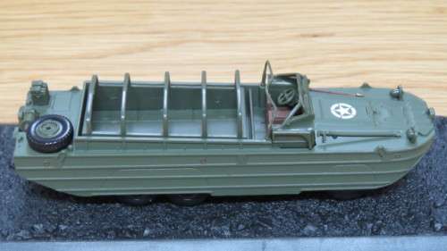 Boxed Amercom Collection GMC DUKW 353 - 1944 U.S. Military Vehicle Scale 1:72 L: 135 mm