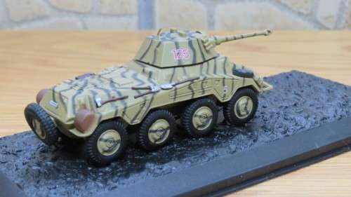 Boxed Deagostini Sd.Kfz.234/2 Puma 11.SS-Fw.Pz.Gren.Div `Norland` Narva (Estonia) - 1944 Scale 1:72