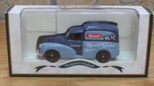 Boxed Vintage Corgi Limited Edition Days Gone Morris Minor Van Bluemels Express Service L: 8cm