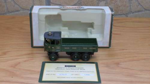 Boxed Vintage Corgi Limited Edition Days Gone Sentinel 6 Wheel Dropside Aberdeen Sea Defence Work