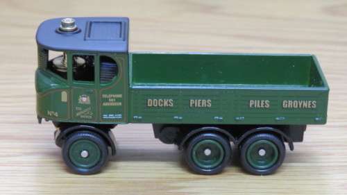Boxed Vintage Corgi Limited Edition Days Gone Sentinel 6 Wheel Dropside Aberdeen Sea Defence Work