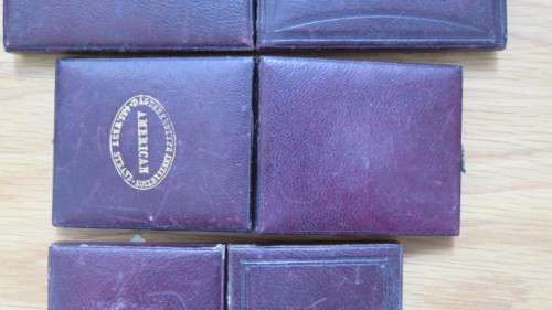 Lot of Three Victorian Ambrotypes and One Daguerreotype in Full Split Cases. Details in Description