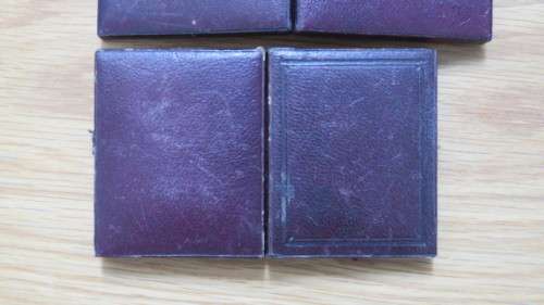 Lot of Three Victorian Ambrotypes and One Daguerreotype in Full Split Cases. Details in Description