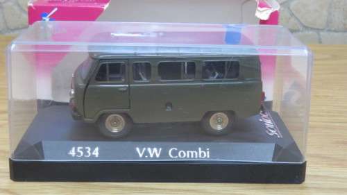 Awesome Vintage Boxed Sixties Solido 4534 VW Combi Scale 1:43 Made in USSR L: 9,5cm