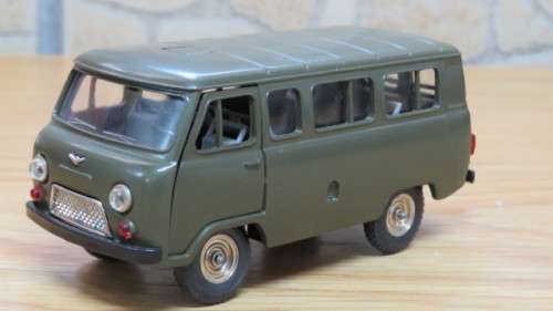 Awesome Vintage Boxed Sixties Solido 4534 VW Combi Scale 1:43 Made in USSR L: 9,5cm