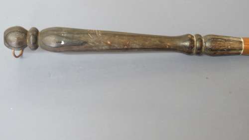 Superb Vintage Original De Klerk Large Copper Ladle/Hand Carved Wooden Handle L: 38 cm