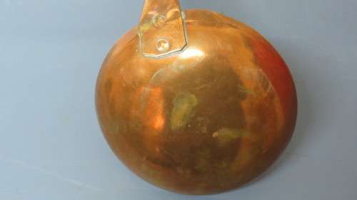 Superb Vintage Original De Klerk Large Copper Ladle/Hand Carved Wooden Handle L: 38 cm