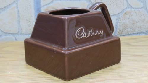 Wonderful Vintage Carlton Ware Cadbury`s Chocolate Chunk Mug 1970-1980`s H: 8cm