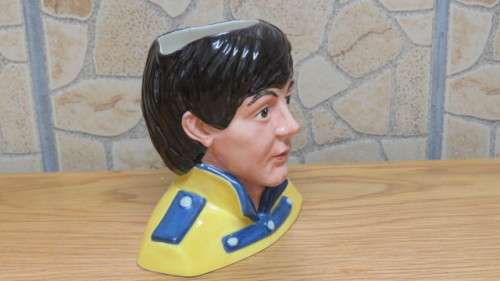 Awesome Vintage Royal Doulton Beatles Paul McCartney D6724 Toby Jug H: 14 cm