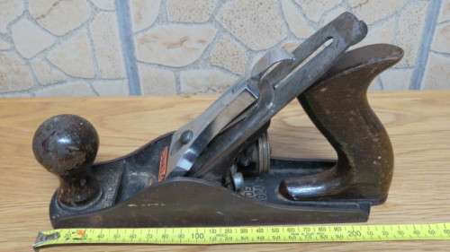 Superb Vintage Stanley Bailey No.3 Smoothing Wood Plane L: 23 cm