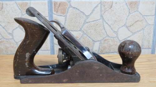 Superb Vintage Stanley Bailey No.3 Smoothing Wood Plane L: 23 cm