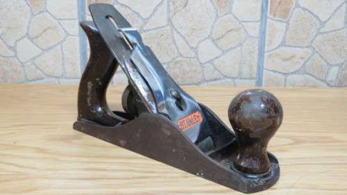 Superb Vintage Stanley Bailey No.3 Smoothing Wood Plane L: 23 cm