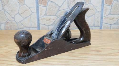 Superb Vintage Stanley Bailey No.3 Smoothing Wood Plane L: 23 cm